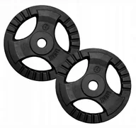 Obciążenia - Obciążenie talerze 2x20 kg żeliwne kierownica - miniaturka - grafika 1