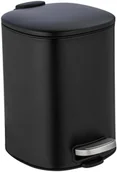 Kosze na śmieci - FENIKS ALASSIO z pedałem i funkcją Easy-Close 5 L czarny Wenko 24781100 - miniaturka - grafika 1