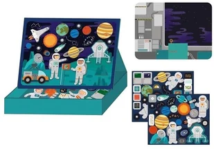 Kosmos Petit Collage Petit Collage, zabawka edukacyjna Układanka magnetyczna - - Zabawki kreatywne - miniaturka - grafika 4