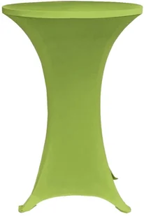 vidaXL Elastyczne nakrycie stołu zielone 70 cm 2 szt. - Obrusy i serwetki - miniaturka - grafika 3