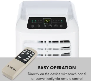 Klarstein Pure Blizzard Smart 7k, klimatyzator przenośny, 7000 BTU/2,1 kW, klasa efektywności energetycznej, A, pilot zdalnego sterowania DXJ2-PureBlzdSmrt7Kw - Klimatyzatory Klarstein Pure Blizzard Smart 7k, klimatyzator przenośny, 7000 BTU/2,1 kW, klasa efektywności energetycznej, A, pilot zdalnego sterowania DXJ2-PureBlzdSmrt7Kw - Klimatyzatory - miniaturka - grafika 8