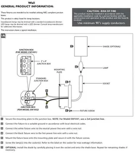 Elstead Lighting Lampa Brianna FE-BRIANNA1-BB - Lampy ścienne - miniaturka - grafika 3