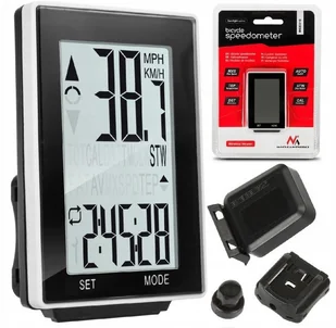 Licznik Rowerowy Bezprzewodowy 16 Funkcji Baterie - Liczniki rowerowe - miniaturka - grafika 2
