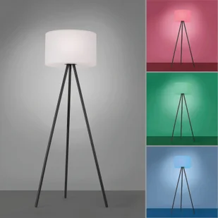 Leuchten Direkt Lampa stojąca trójnóg LED Holly, akumulator, RGBW - Lampy ogrodowe - miniaturka - grafika 2