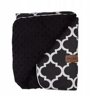 Legowiska dla psów - Recobed Kocyk Caribbean Black M koc, posłanie - miniaturka - grafika 1