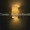 Lampy ścienne - Redlux Rendl Kinkiet RON W 15/25 Polycotton biały R11492 - miniaturka - grafika 1