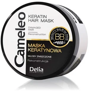 Delia Cosmetics Cameleo BB Maska keratynowa do włosów Mini 50ml - Maski do włosów - miniaturka - grafika 2