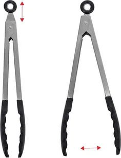 Szczypce kuchenne / kleszcze do obracania 35 cm 143902 - Przybory do gotowania - miniaturka - grafika 2