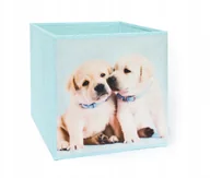 Pojemniki na zabawki - Pudełko Na Zabawki Organizer Pojemnik Z Materiału - miniaturka - grafika 1