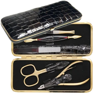 Solingen Miller Zestaw Do Manicure 5 czarny orygin - Zestawy do manicure i pedicure - miniaturka - grafika 3