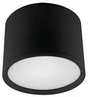 Lampy ogrodowe - Ideus Plafon LAMPA sufitowa ROLEN LED 03780 7W 4000K metalowa OPRAWA okrągła czarna 03780 - miniaturka - grafika 1