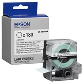 Papier do drukarek - Epson Ribbon LK-8WBWAA White/Black 180 Circle Labels (d25 mm) C53S658901 - miniaturka - grafika 1
