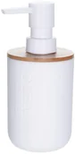Mydelniczki i dozowniki mydła - Dozownik do mydła z bambusową pokrywą - miniaturka - grafika 1