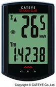 Liczniki rowerowe - Cateye Licznik rowerowy Strada Slim CC-RD310W Biały 1603803 - miniaturka - grafika 1