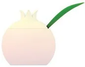 Cukiernice - A di Alessi Łyżeczka do cukiernic z serii Orientales asg91cucch - miniaturka - grafika 1