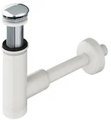 Syfony - Ravak Balance/Comfort Syfon umywalkowy chrom/biały X01723 - miniaturka - grafika 1