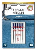 Akcesoria i części do maszyn do szycia - Organ Igły do maszyny szycia Jeans półpłaskie MIX - miniaturka - grafika 1