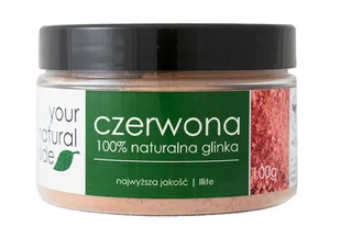 Your Natural Side Glinka czerwona 100% naturalna 100g - Maseczki do twarzy - miniaturka - grafika 2