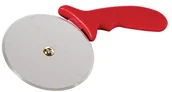 Wyposażenie lokali gastronomicznych - Vogue koło do pizzy czerwone 10 cm uchwyty ze stali nierdzewnej komercyjna kuchnia CC407 - miniaturka - grafika 1