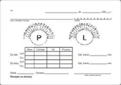 Druki akcydensowe - Firma krajewski Recepta na okulary [Mz/Ok-2] Mz/Ok-2 - miniaturka - grafika 1