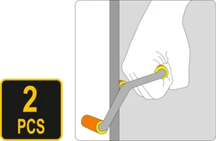 Vorel UCHWYT DO PRZENOSZENIA PŁYT G/K 04755 - Inne urządzenia budowlane - miniaturka - grafika 2