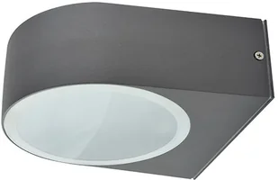 Ideus Zewnętrzna LAMPA ścienna LIMO 03133 elewacyjna OPRAWA tarasowy KINKIET outdoor IP54 ciemnoszary 03133 - Lampy ogrodowe - miniaturka - grafika 2