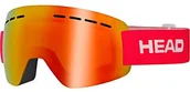 Gogle narciarskie - Head Solar FMR gogle narciarskie gogle snowboardowe Collection 2018 zwycięzcy ispo Award 2016 (Red), czerwony, m 394437 - miniaturka - grafika 1