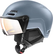 Kaski narciarskie - Uvex hlmt 700 Visor Kask, strato mat 55-59cm 2019 Kaski narciarskie S5662375005 - miniaturka - grafika 1