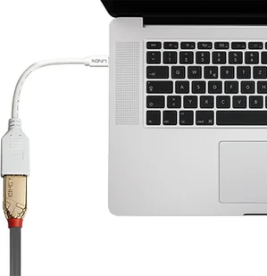 Lindy 41021 Adapter konwerter przejsciówka) Mini DisplayPort DisplayPort wtyk-gniazdo) LY-41021 - Złącza, przejściówki, adaptery - miniaturka - grafika 2