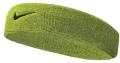 Pozostały sprzęt i akcesoria do ćwiczeń - Nike 9381/3 Swoosh Headbands opaska na czoło biała/czarna, jeden rozmiar 0845840058350 - miniaturka - grafika 1