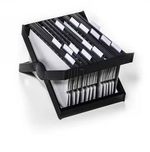 Durable Stojak do teczek zawieszanych Carry antracytowy 2600-58 - Pudła i kartony archiwizacyjne - miniaturka - grafika 3