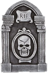 Amscan Nagrobek Czaszka - 31 cm - 1 szt. 9911689-3 - Halloween - miniaturka - grafika 2