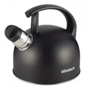 Czajniki na gaz - Ofenbach Tradycyjny czajnik stalowy z gwizdkiem 1,5L 100304 - miniaturka - grafika 1