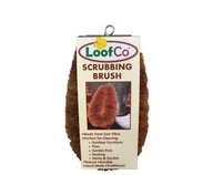 Pozostałe akcesoria do kąpieli i SPA - LoofCo LoofCo Naturalna szczotka do szorowania z włókien ze skorupy kokosa - miniaturka - grafika 1