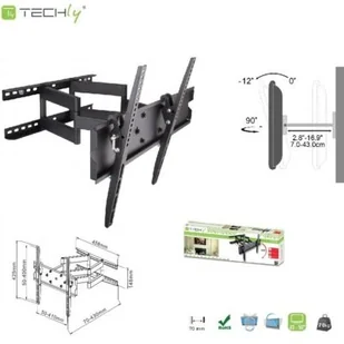 Techly 301429 - Uchwyty do telewizora - miniaturka - grafika 2