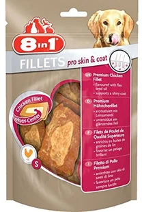 8in1 2 + 1 gratis! Przysmak 8in1 3 x 80 g Pro Skin & Coat S - Przysmaki dla psów - miniaturka - grafika 2