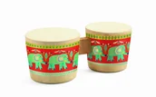 Instrumenty muzyczne dla dzieci - Djeco Drewniane Bębny Bongo DJ06022 - miniaturka - grafika 1