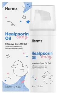 Hermz Laboratories Healpsorin Baby olejek żelowy na ciemieniuchę 50 ml 7081624 - Kosmetyki kąpielowe dla dzieci - miniaturka - grafika 2