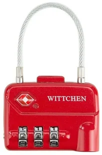 Wittchen Kłódka Kłódeczka do walizki TSA szyfr 024 56-30-024-30 - Akcesoria turystyczne - miniaturka - grafika 5