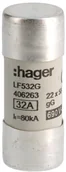Bezpieczniki elektryczne - ETI Wkładka-cylindryczna-22x58-32A-gG LF532G - miniaturka - grafika 1