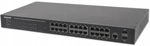 Intellinet Network Solutions Switch Network Solutions 560559 24x1GbE 2x SFP PoE+ - Switche Intellinet Network Solutions Switch Network Solutions 560559 24x1GbE 2x SFP PoE+ - Switche - miniaturka - grafika 3