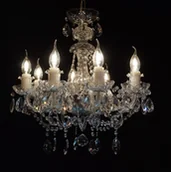 Lampy sufitowe - Elita bohemia Żyrandol kryształowy 8-ramienny - Bohemia L 115/8/02 - miniaturka - grafika 1