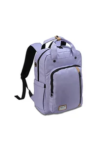 Plecak Miejski Na Laptopa 15,6'' - Fioletowy - Torby na laptopy - miniaturka - grafika 3