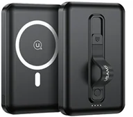 Powerbanki - Usams USAMS Powerbank PB64 10000mAh 20W QC3.0+PD Magnetic Wireless Fast Charge czarny/black 10KCD17301 (US-CD173) Usa001120 - miniaturka - grafika 1