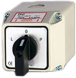 Tarel ŁĄCZNIK KRZYWKOWY 0-1 16A 3F. W OBUDOWIE 8314-200 - Osprzęt siłowy - miniaturka - grafika 2