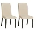 Lectus Komplet krzeseł Pavia, beżowy, 2 szt. - Krzesła - miniaturka - grafika 2