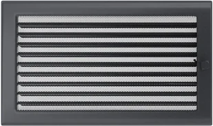 Parkanex kominkowa grafitowa żaluzja 22x37 kominek - Kratki wentylacyjne - miniaturka - grafika 2