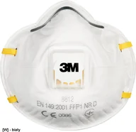 Przyłbice ochronne - 3M 3M-MAS-P1-8812 - Półmaska kopułkowa filtrująca serii 8000 z zaworkiem. 3M-MAS-P1-8812 - miniaturka - grafika 1