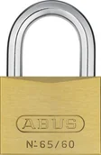 Kłódki - Abus ABUS  65/60 60 MM z mosiądzu z kłódką jednakowe zamknięcia 6602  abuka12007 12007 - miniaturka - grafika 1