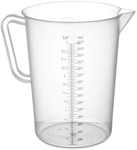 Hendi Miarka polipropylenowa z podziałką 3,0 l 567401 - Wózki na żywność - miniaturka - grafika 2